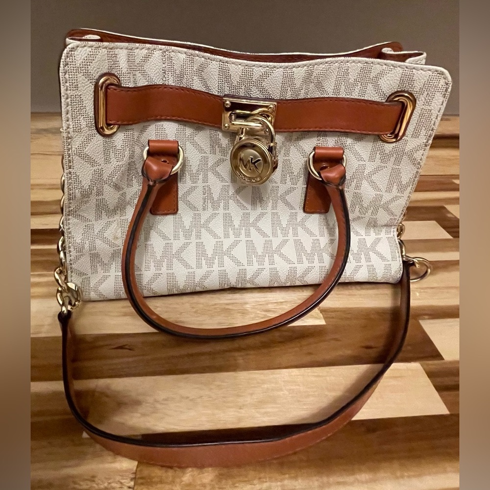 Michael Kors Large Logo Satchel